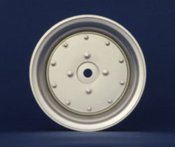 Dish Wheel Flat Silver